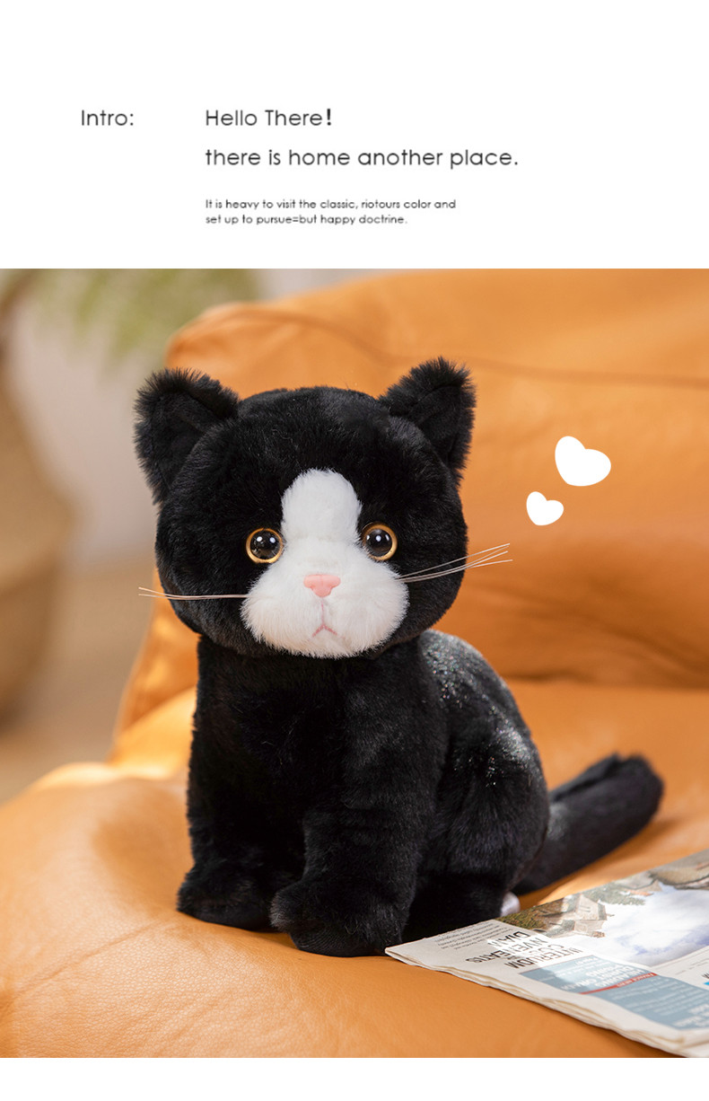 猫ぬいぐるみ ふわもち雪猫ちゃん