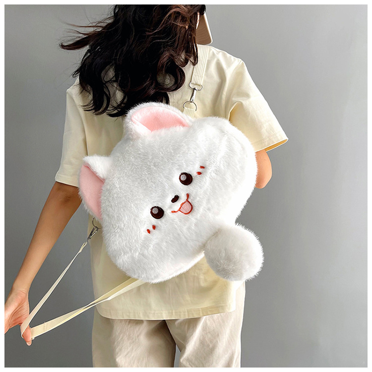猫ぬいぐるみ もちもち笑顔のにゃんこクッション