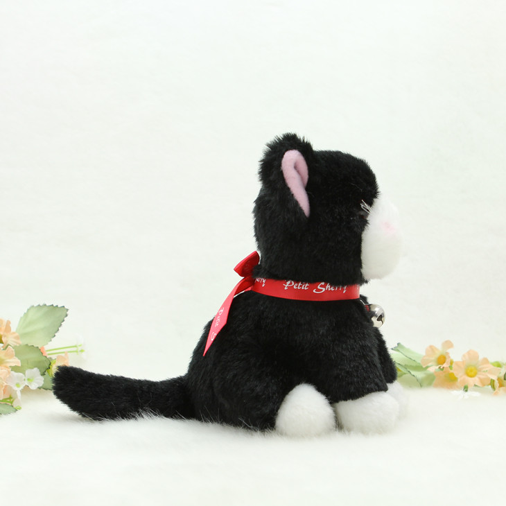 猫ぬいぐるみ もふもふ子猫の鈴付き仲間