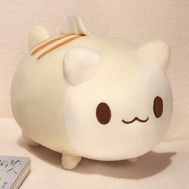 猫ぬいぐるみ まんまる幸せ猫さん