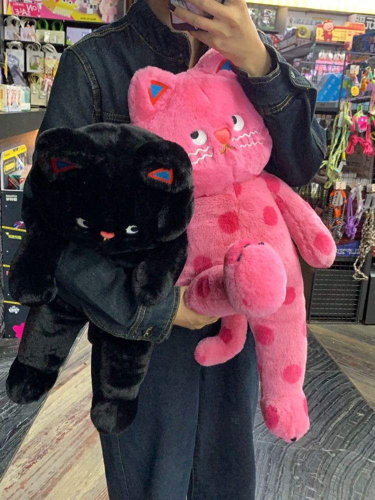 猫ぬいぐるみ ふわふわ抱きしめ猫のお友達ぬいぐるみ