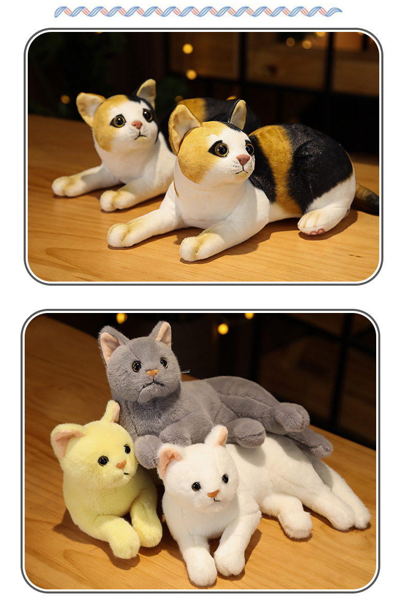 猫ぬいぐるみ もふもふねこ 癒しの仲間