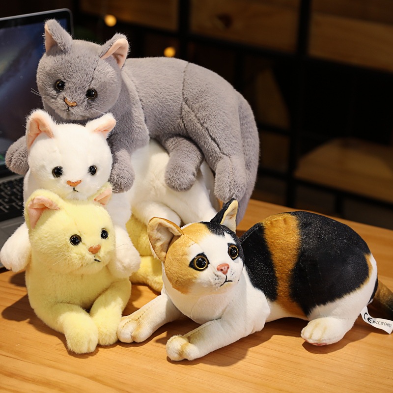 猫ぬいぐるみ もふもふねこ 癒しの仲間