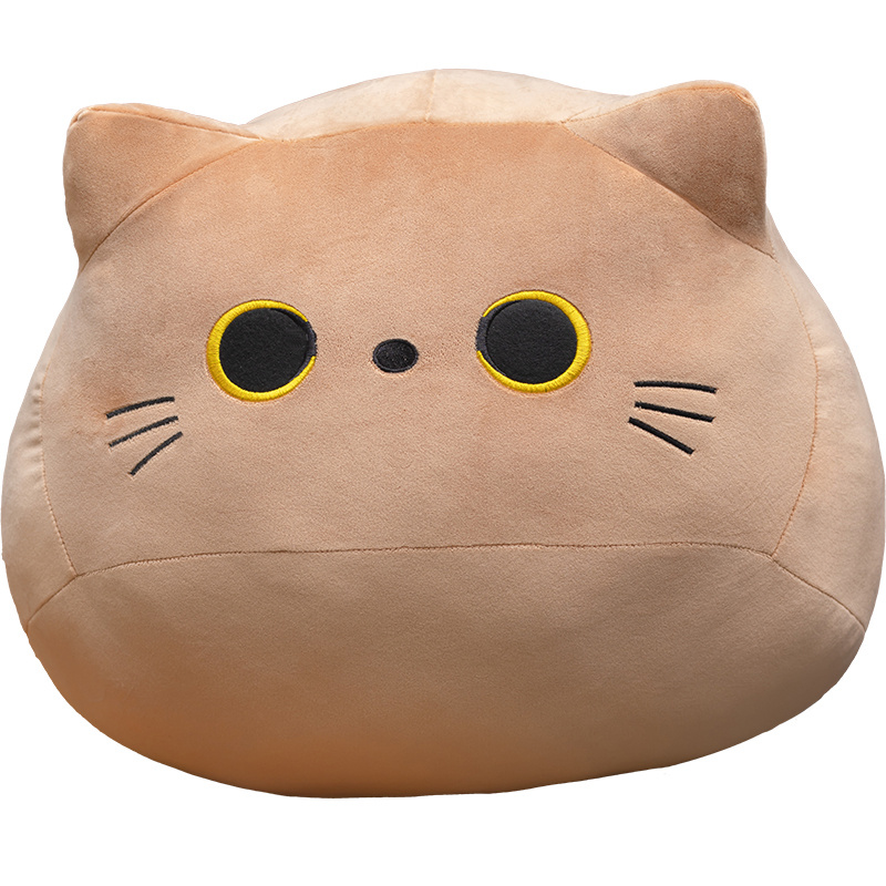 猫ぬいぐるみ まんまるお目目の夜行猫
