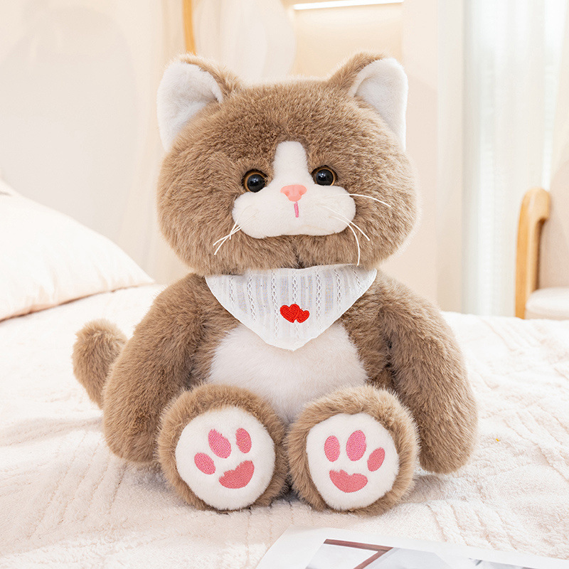 猫ぬいぐるみ もふもふ肉球ちゃん