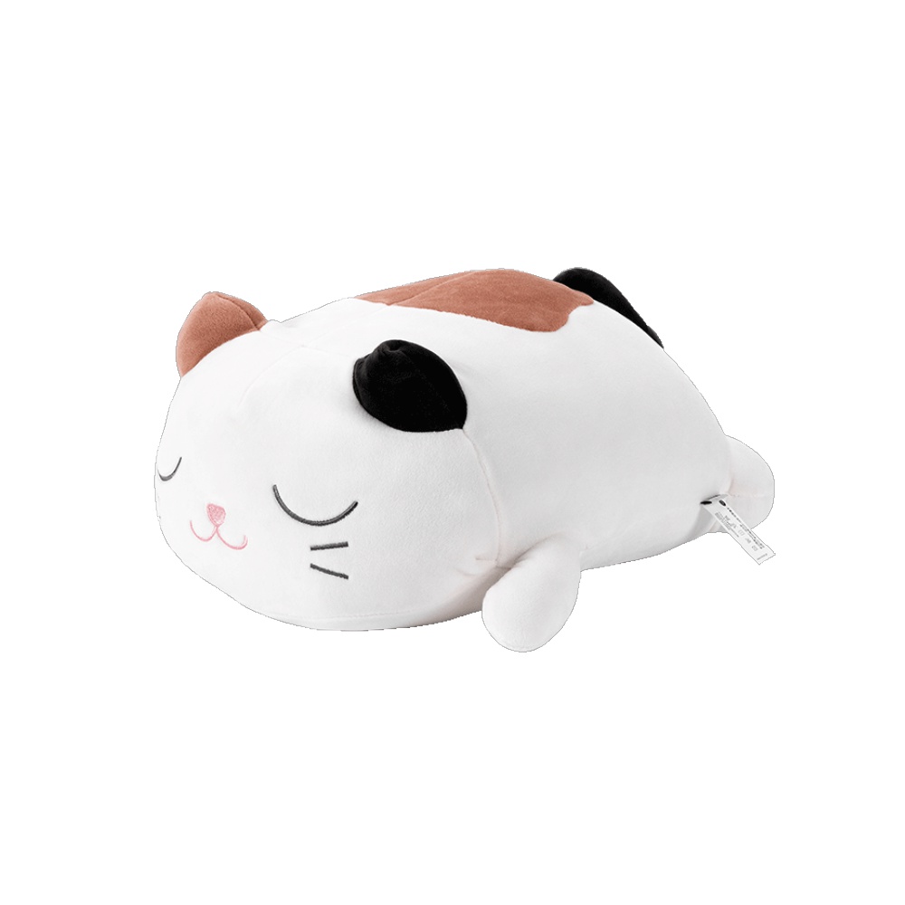 猫ぬいぐるみ ふわもち寝顔三毛猫だっこぬいぐるみ