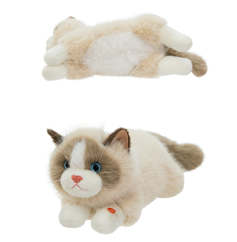 猫ぬいぐるみ ふわもふ雪猫ちゃん