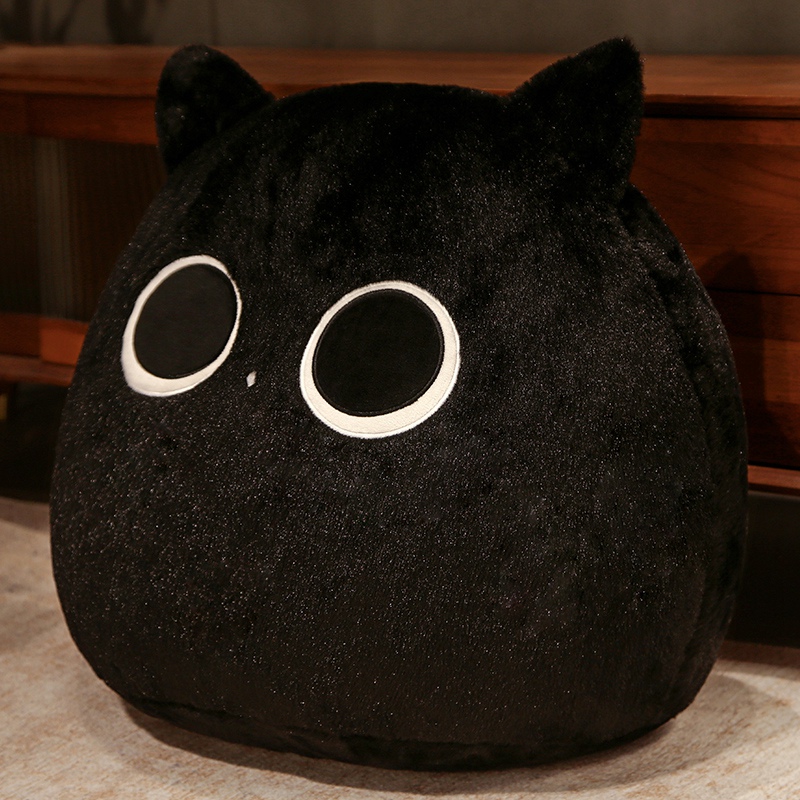 猫ぬいぐるみ まんまるお目目の夜の友達
