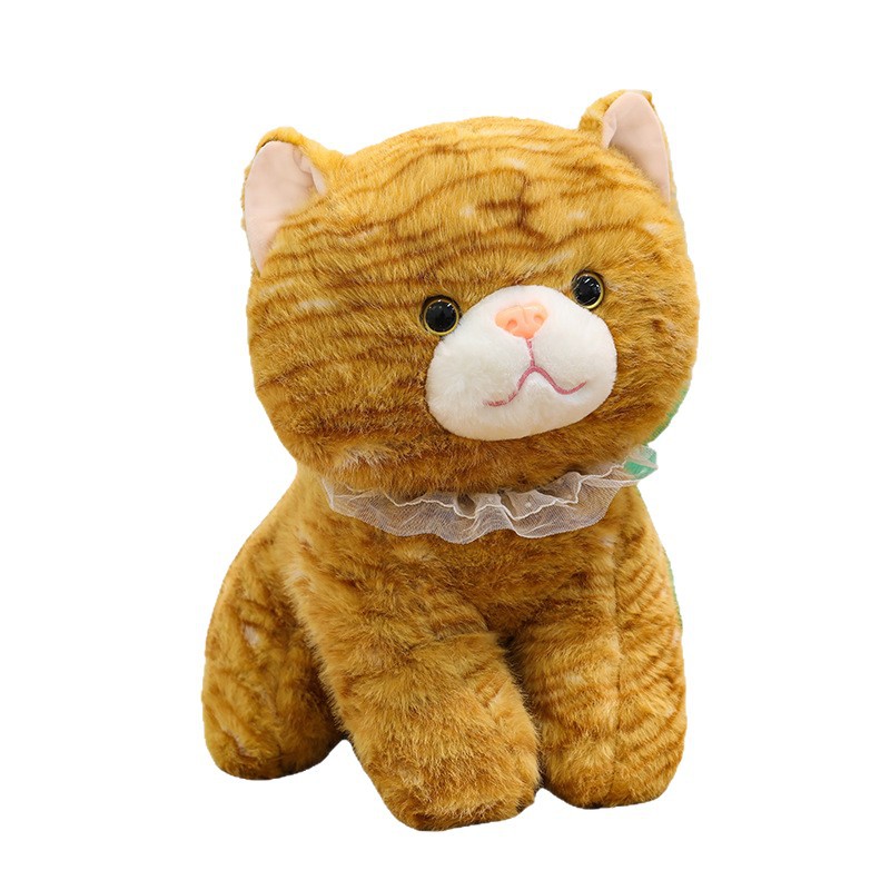 猫ぬいぐるみ もふもふレースちゃん