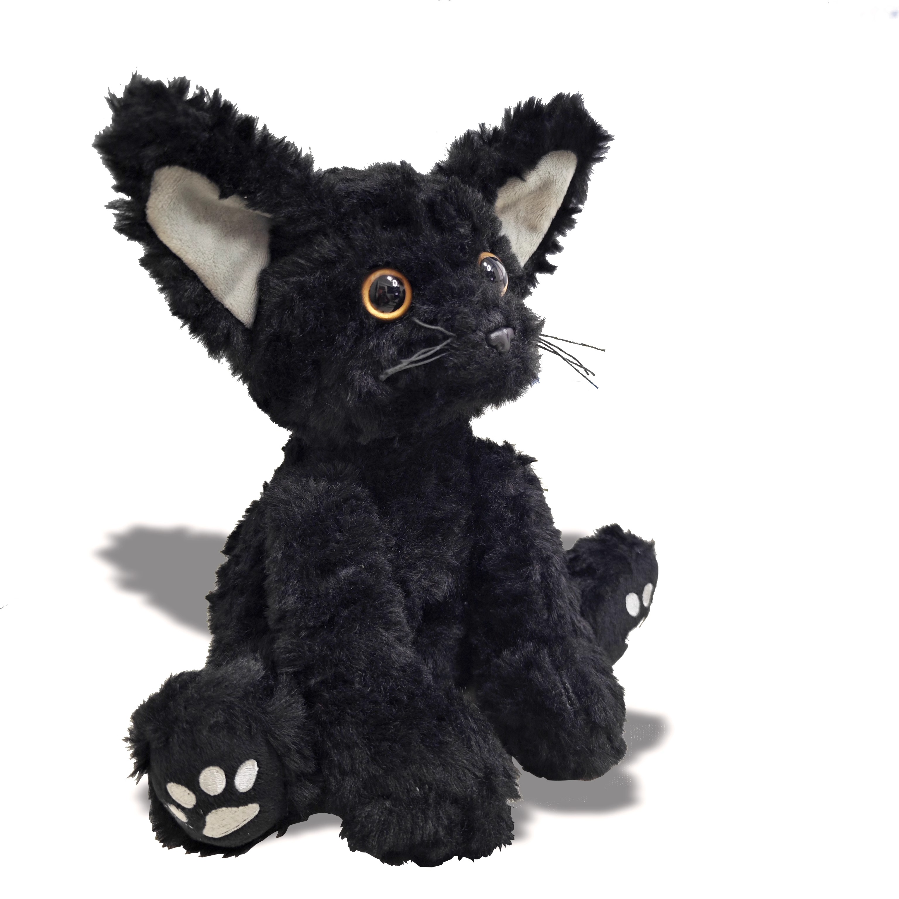猫ぬいぐるみ まん丸おめめの魔法使い