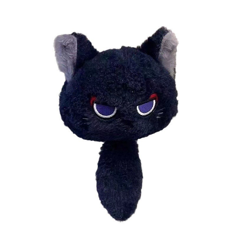 猫ぬいぐるみ つり目ねこぬいぐるみ マスコットチャーム