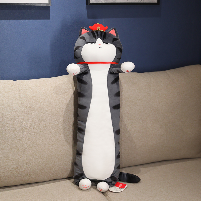 猫ぬいぐるみ おすましトラにゃん抱き枕