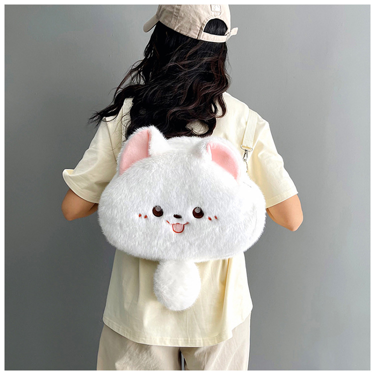 猫ぬいぐるみ もちもち笑顔のにゃんこクッション
