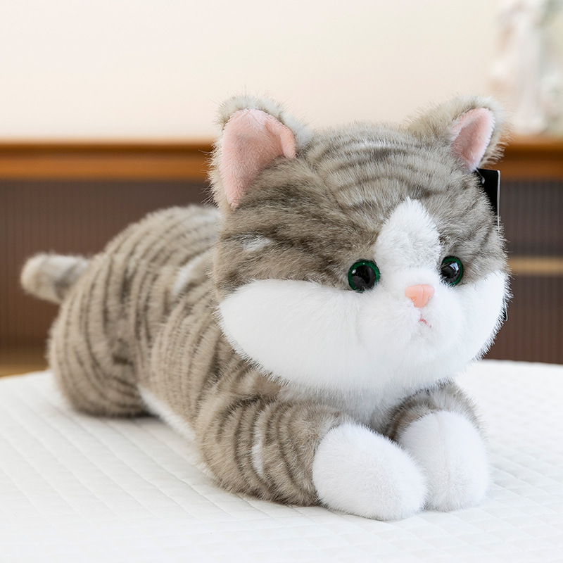 猫ぬいぐるみ まったり抱っこ猫 しましま家族
