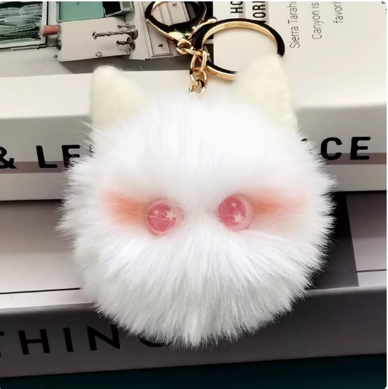猫ぬいぐるみ ふわころ猫のバッグチャーム