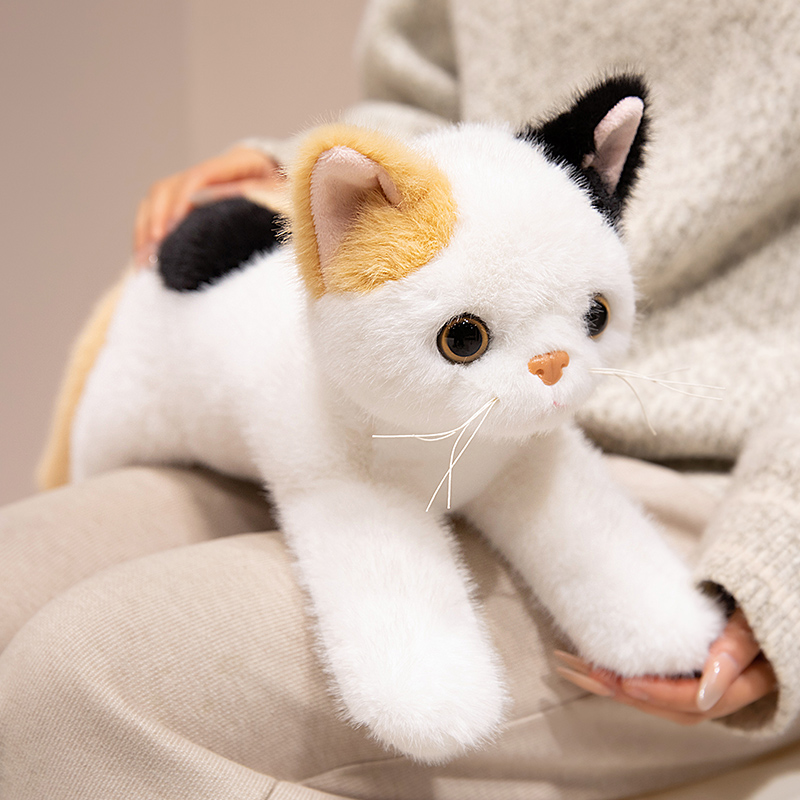 猫ぬいぐるみ ふわもふ夢見る子猫