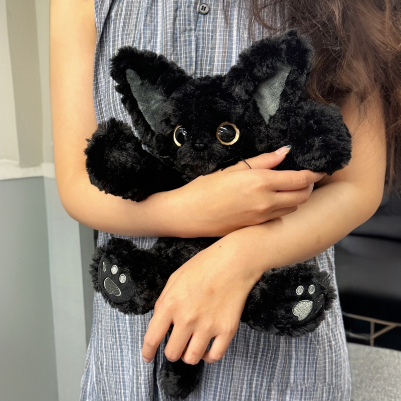 猫ぬいぐるみ まん丸おめめの魔法使い