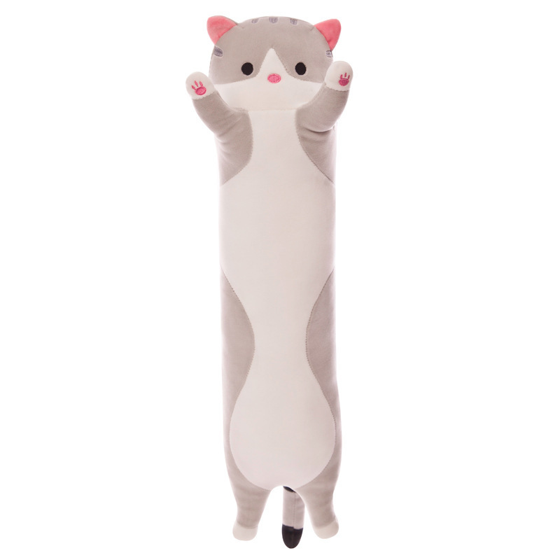 猫ぬいぐるみ ゆったり抱きつき猫クッション