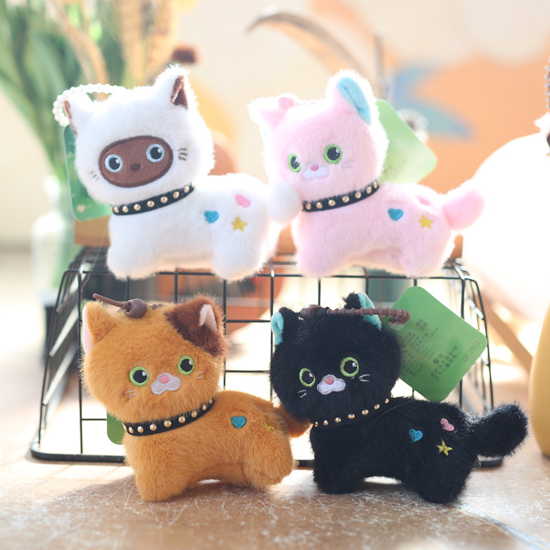 猫ぬいぐるみ ほっこり茶色の子猫ちゃん