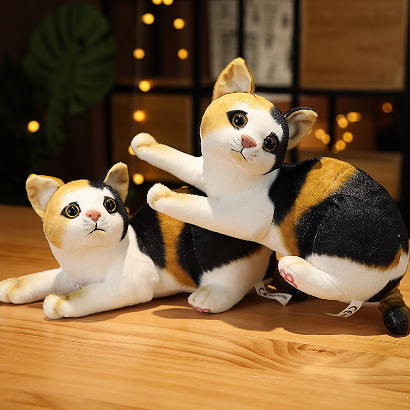 猫ぬいぐるみ もふもふねこ 癒しの仲間