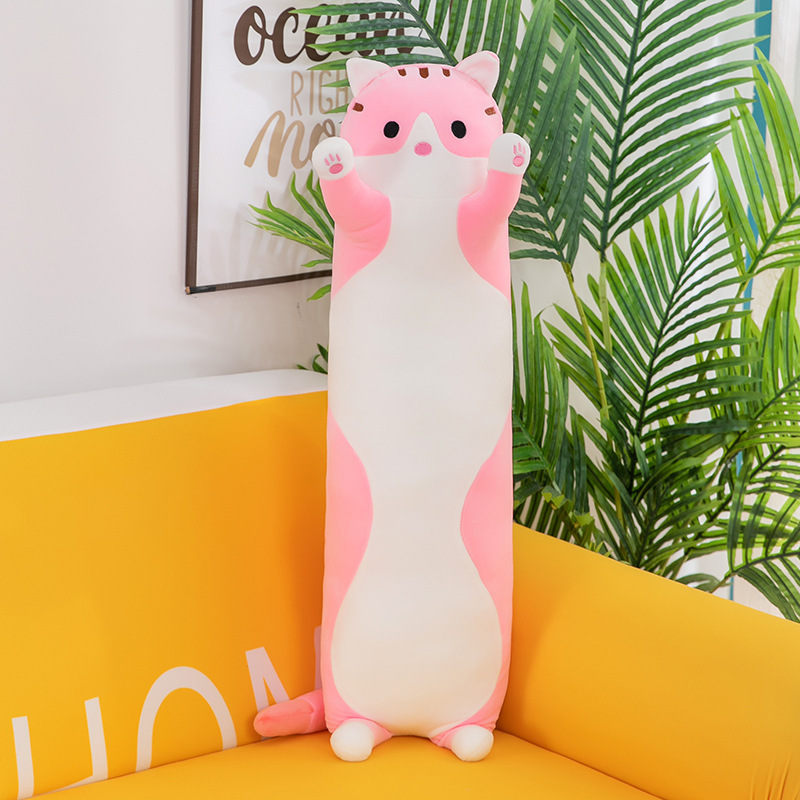 猫ぬいぐるみ もふもふ抱き枕 ねこのお昼寝友達