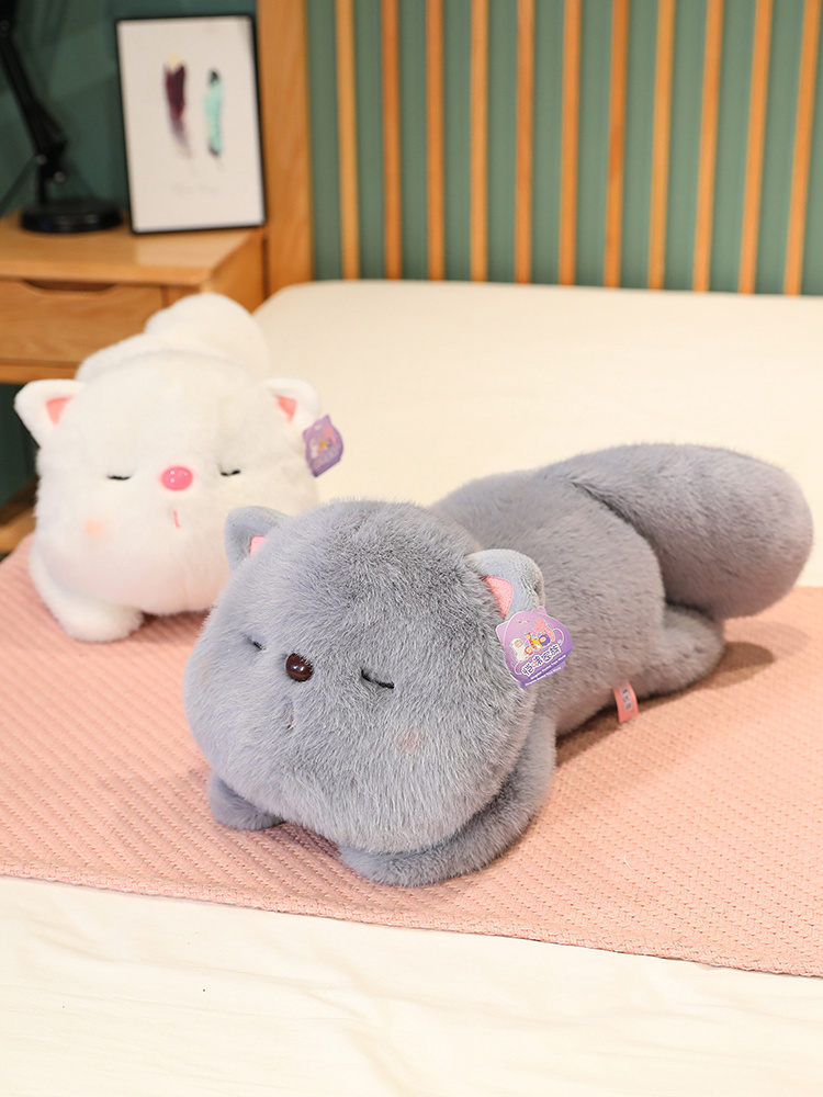 猫ぬいぐるみ おやすみねこ 夢見るぬくもり