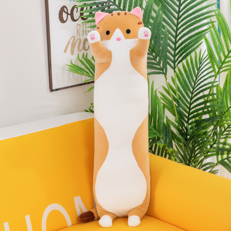 猫ぬいぐるみ もふもふ抱き枕 ねこのお昼寝友達