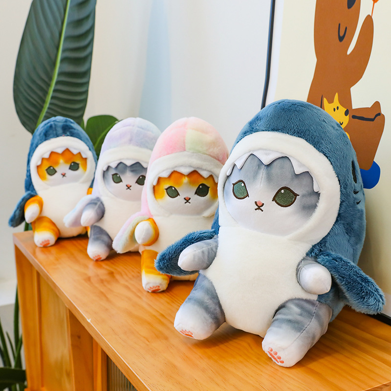 猫ぬいぐるみ さめにゃん ぬくぬくフレンド