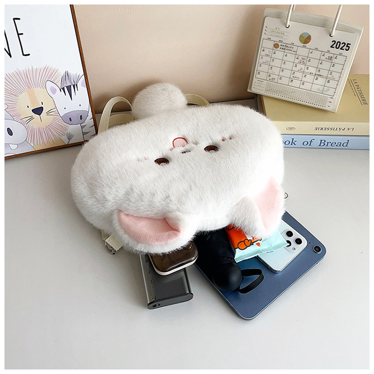 猫ぬいぐるみ もちもち笑顔のにゃんこクッション