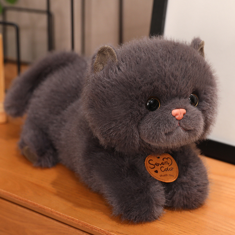 猫ぬいぐるみ ふわもふ雪猫ちゃん