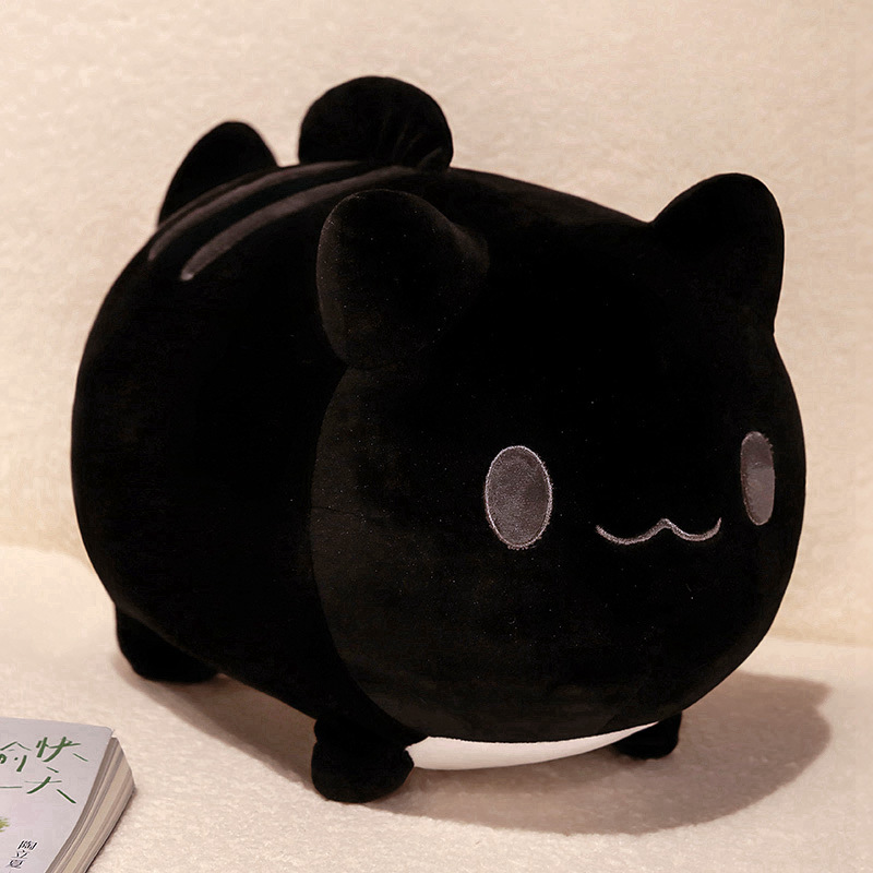 猫ぬいぐるみ まんまる幸せ猫さん