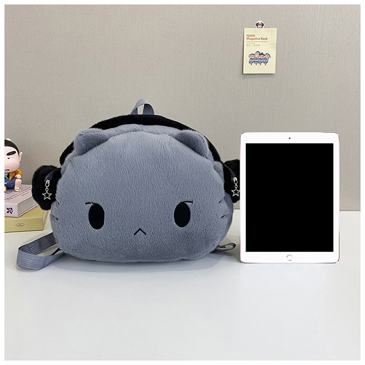 猫ぬいぐるみ もふもふ星猫リュック