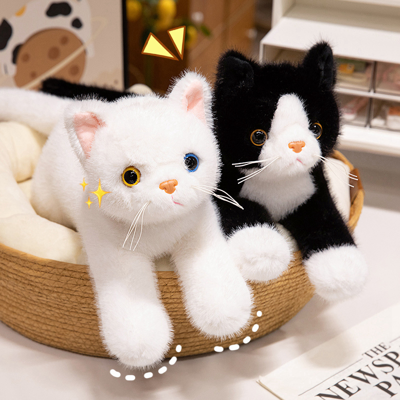 猫ぬいぐるみ ふわもふ夢見る子猫
