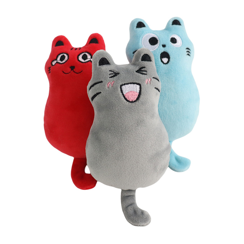 猫ぬいぐるみ 表情豊かなまんまるグレー猫ぬいぐるみ抱き枕