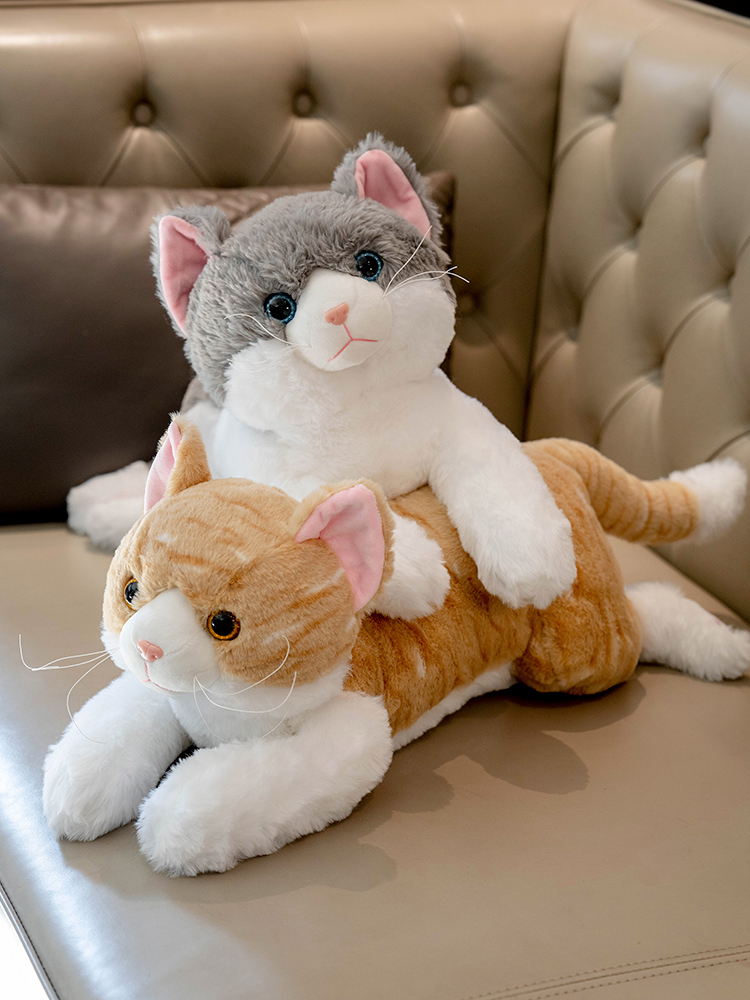 猫ぬいぐるみ もふもふ抱きねこちゃん