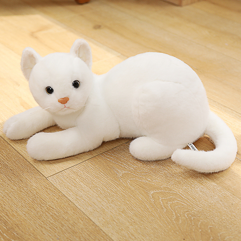 猫ぬいぐるみ ふわもち雪猫