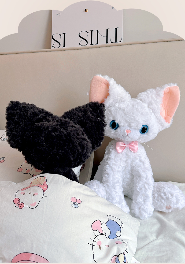 猫ぬいぐるみ もふもふ夢見る子猫ちゃん