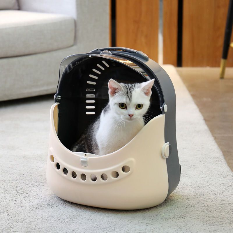 猫グッズ 防災グッズ 宇宙飛行士ペット避難キャリー