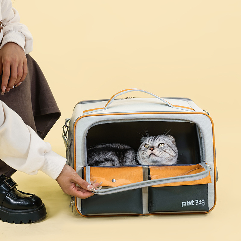 猫グッズ にゃんと安心 多機能ペット避難バッグ