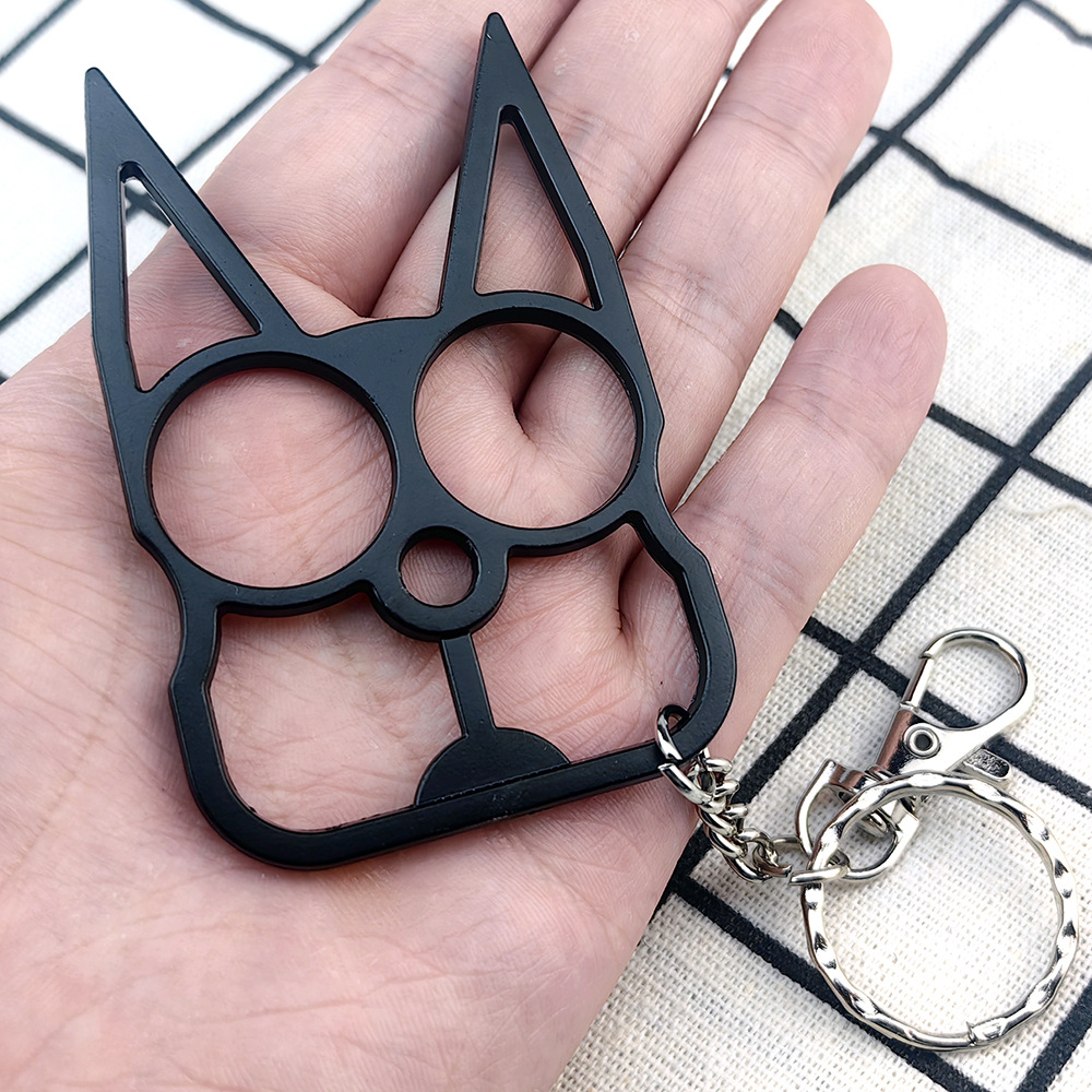 猫グッズ 猫型防災用護身キーホルダー