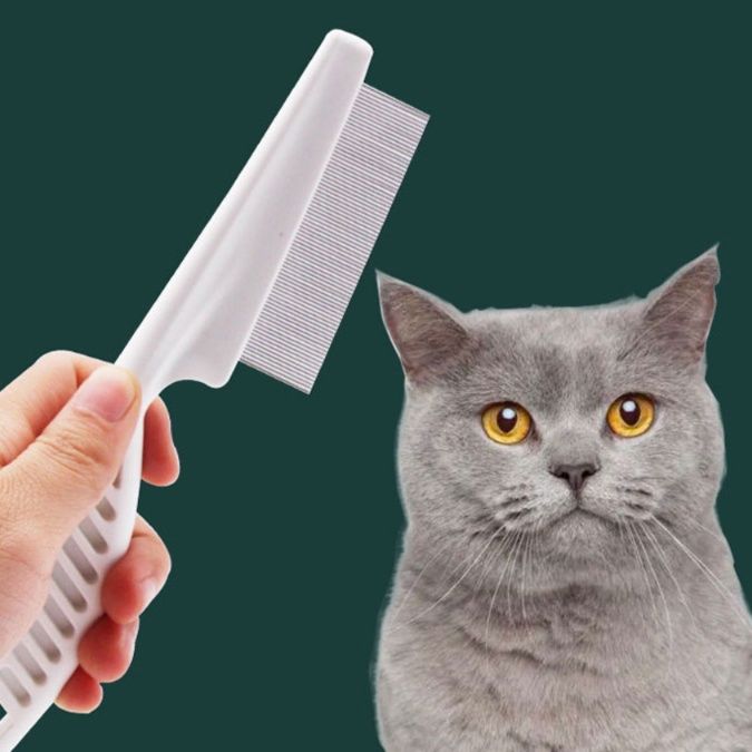 猫グッズ 抜け毛対策グッズ ねこの毛づくろい専用ダブルコーム