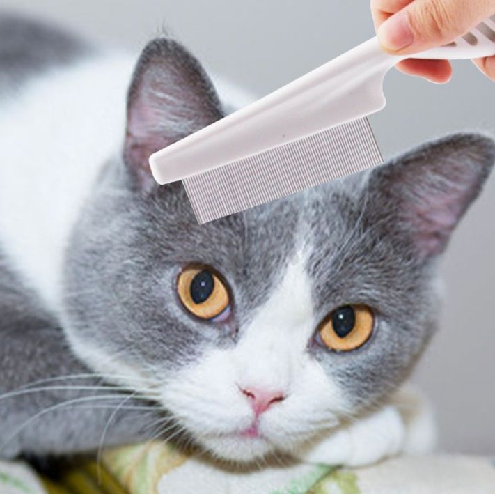 猫グッズ 抜け毛対策グッズ ねこの毛づくろい専用ダブルコーム