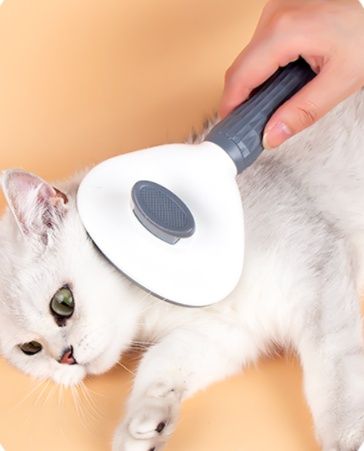 猫グッズ 抜け毛対策グッズ ふわもこブラシ猫の毛づくろい名人