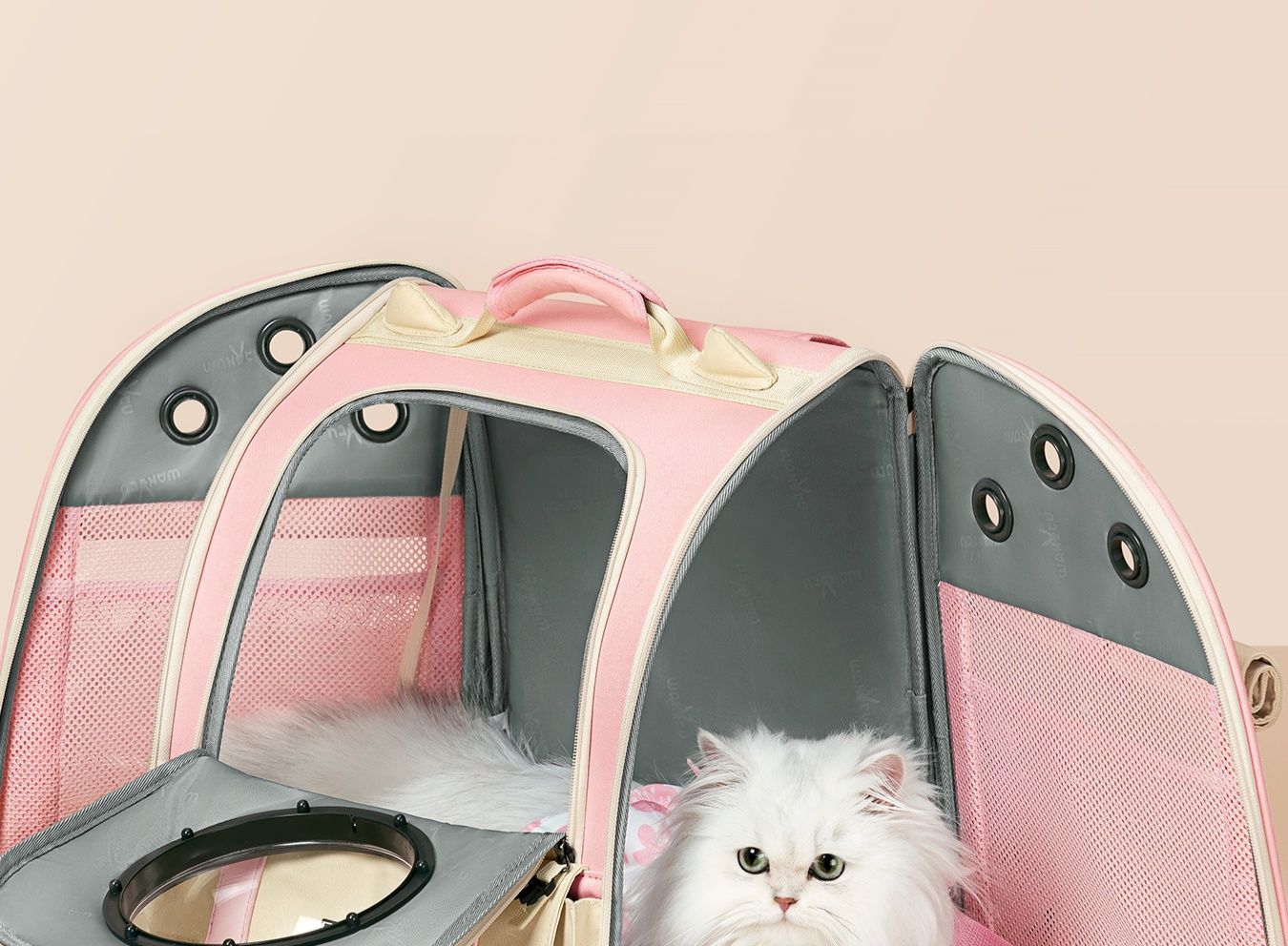 猫グッズ 防災グッズ 猫ちゃん安心おでかけキャリー防災バッグ