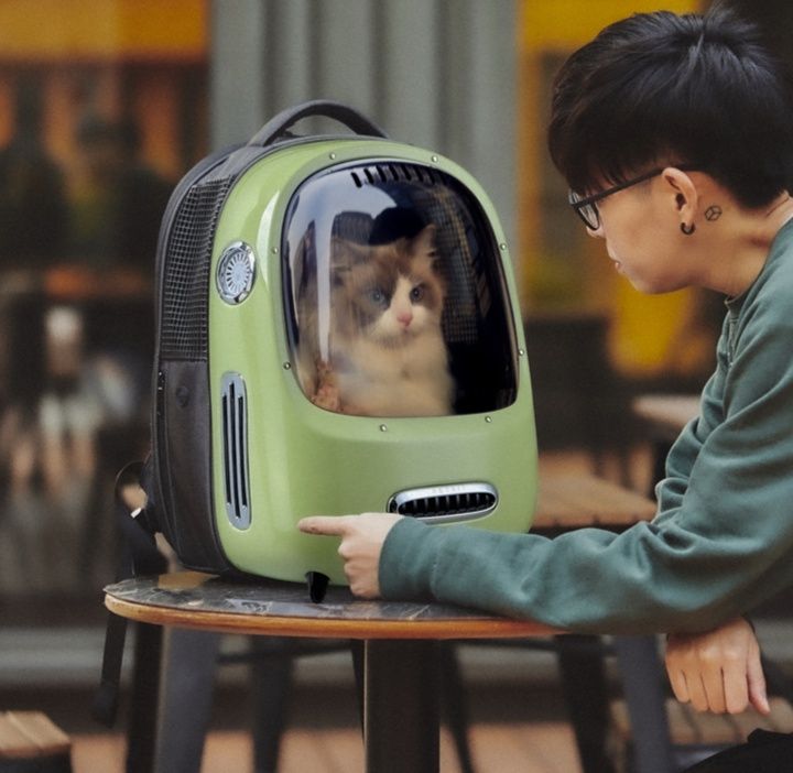 猫グッズ 防災グッズ 宇宙船キャリー 防災ペット避難バッグ