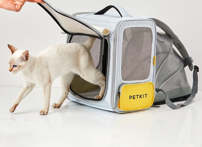 猫グッズ 防災グッズ 安心おでかけ 通気メッシュ 猫用避難キャリー