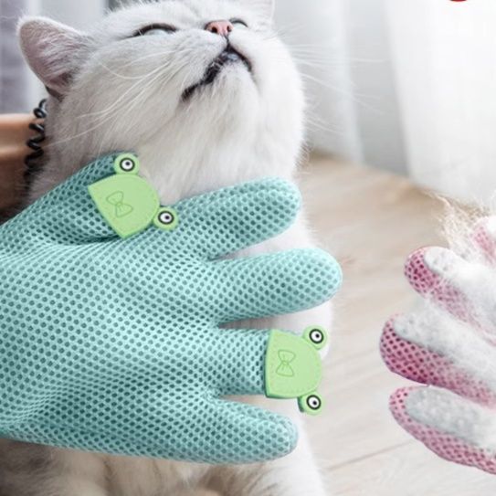 猫グッズ 抜け毛対策グッズ もふもふ快適ブラシ手袋猫用抜け毛ケア