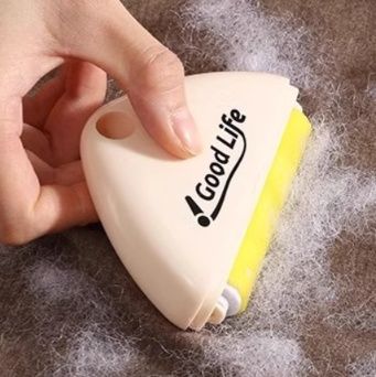 猫グッズ 抜け毛対策グッズ 洗えるふわふわ衣類お手入れブラシ