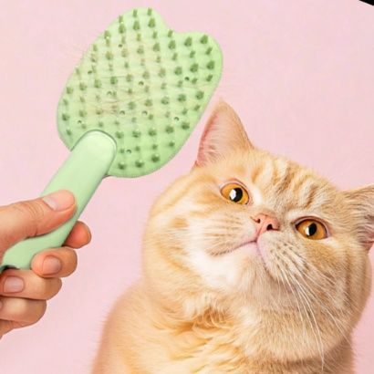 猫グッズ 抜け毛対策グッズ ふわもふケア猫用ブラシ