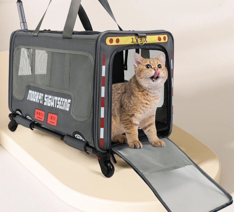 猫グッズ 防災グッズ 災害時お出かけペット避難キャリーバス